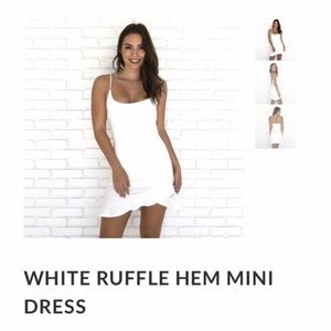 White Homecoming Dress